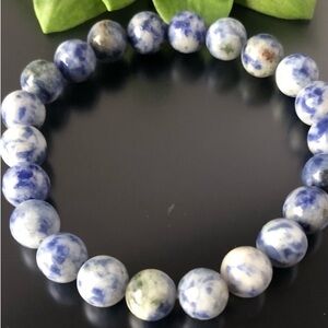 Sodalite Stretch Bracelet 8mm